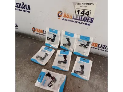LOTE 144 - 08 DOC FLEX CONECTOR DE CARGA USB 7G BRANCO. (NOVO) (NO ESTADO) ATENÇÃO! FAZER A VISITAÇÃO ANTES DE ARREMATAR, NÃO SABEMOS SE FUNCIONA. LEILÃO NÃO TEM GARANTIA E NEM DEVOLUÇÃO, SUJEITO A POSSÍVEIS AVARIAS VISÍVEIS/OCULTAS E/OU AUSÊNCIA DE COMPONENTES.