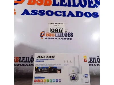 LOTE 096 - 01 CÂMERA FULL-COLOR SMART WIFI IP. (NOVO) (NO ESTADO) ATENÇÃO! FAZER A VISITAÇÃO ANTES DE ARREMATAR, NÃO SABEMOS SE FUNCIONA. LEILÃO NÃO TEM GARANTIA E NEM DEVOLUÇÃO, SUJEITO A POSSÍVEIS AVARIAS VISÍVEIS/OCULTAS E/OU AUSÊNCIA DE COMPONENTES.