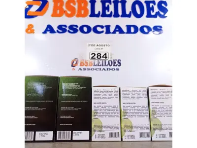 LOTE 284 - 01 LOTE COM 03 XAROPES E 02 SUPLEMENTOS ALIMENTAR. (NOVO) (NO ESTADO) ATENÇÃO! FAZER A VISITAÇÃO ANTES DE ARREMATAR, NÃO SABEMOS SE FUNCIONA. LEILÃO NÃO TEM GARANTIA E NEM DEVOLUÇÃO, SUJEITO A POSSÍVEIS AVARIAS VISÍVEIS/OCULTAS E/OU AUSÊNCIA DE COMPONENTES.