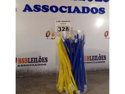LOTE 328 - 01 LOTE COM VÁRIAS ESCOVAS DENTAL DUPLA PARA PET.(NOVA) (NO ESTADO) ATENÇÃO! FAZER A VISITAÇÃO ANTES DE ARREMATAR, NÃO SABEMOS SE FUNCIONA. LEILÃO NÃO TEM GARANTIA E NEM DEVOLUÇÃO, SUJEITO A POSSÍVEIS AVARIAS VISÍVEIS/OCULTAS E/OU AUSÊNCIA DE COMPONENTES.