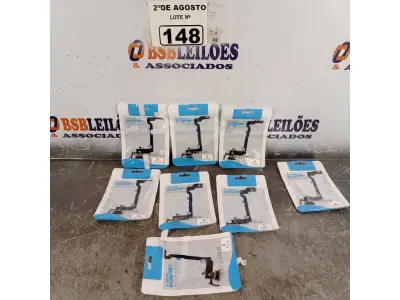 LOTE 148 - 08 DOC FLEX CONECTOR DE CARGA USB IPHONE X PRETO. (NOVO) (NO ESTADO) ATENÇÃO! FAZER A VISITAÇÃO ANTES DE ARREMATAR, NÃO SABEMOS SE FUNCIONA. LEILÃO NÃO TEM GARANTIA E NEM DEVOLUÇÃO, SUJEITO A POSSÍVEIS AVARIAS VISÍVEIS/OCULTAS E/OU AUSÊNCIA DE COMPONENTES.
