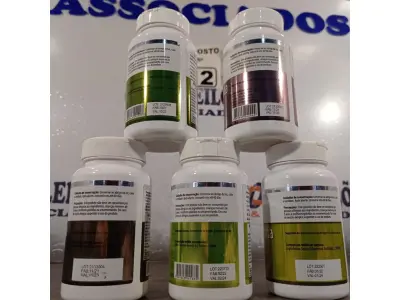 LOTE 212 - 05 SUPLEMENTOS FLORA REAL. (NOVO) (NO ESTADO) ATENÇÃO! FAZER A VISITAÇÃO ANTES DE ARREMATAR, NÃO SABEMOS SE FUNCIONA. LEILÃO NÃO TEM GARANTIA E NEM DEVOLUÇÃO, SUJEITO A POSSÍVEIS AVARIAS VISÍVEIS/OCULTAS E/OU AUSÊNCIA DE COMPONENTES.