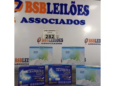 LOTE 282 - 01 LOTE COM 03 PRO LACT E 02 TRANQUILY CALM. (NOVO) (NO ESTADO) ATENÇÃO! FAZER A VISITAÇÃO ANTES DE ARREMATAR, NÃO SABEMOS SE FUNCIONA. LEILÃO NÃO TEM GARANTIA E NEM DEVOLUÇÃO, SUJEITO A POSSÍVEIS AVARIAS VISÍVEIS/OCULTAS E/OU AUSÊNCIA DE COMPONENTES.