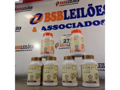 LOTE 276 - 06 SUPLEMENTOS. (NOVO) (NO ESTADO) ATENÇÃO! FAZER A VISITAÇÃO ANTES DE ARREMATAR, NÃO SABEMOS SE FUNCIONA. LEILÃO NÃO TEM GARANTIA E NEM DEVOLUÇÃO, SUJEITO A POSSÍVEIS AVARIAS VISÍVEIS/OCULTAS E/OU AUSÊNCIA DE COMPONENTES.