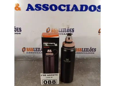LOTE 088 - 01 GARRAFA TÉRMICA DIGITAL. (NOVO) (NO ESTADO) ATENÇÃO! FAZER A VISITAÇÃO ANTES DE ARREMATAR, NÃO SABEMOS SE FUNCIONA. LEILÃO NÃO TEM GARANTIA E NEM DEVOLUÇÃO, SUJEITO A POSSÍVEIS AVARIAS VISÍVEIS/OCULTAS E/OU AUSÊNCIA DE COMPONENTES.