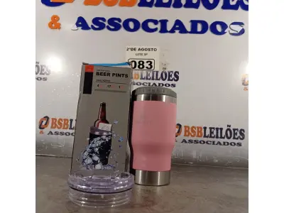 LOTE 083 - 01 COPO TÉRMICO BEER PINTS DE 420ML. (NOVO) (NO ESTADO) ATENÇÃO! FAZER A VISITAÇÃO ANTES DE ARREMATAR, NÃO SABEMOS SE FUNCIONA. LEILÃO NÃO TEM GARANTIA E NEM DEVOLUÇÃO, SUJEITO A POSSÍVEIS AVARIAS VISÍVEIS/OCULTAS E/OU AUSÊNCIA DE COMPONENTES.