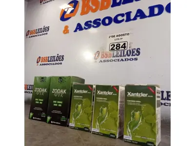 LOTE 284 - 01 LOTE COM 03 XAROPES E 02 SUPLEMENTOS ALIMENTAR. (NOVO) (NO ESTADO) ATENÇÃO! FAZER A VISITAÇÃO ANTES DE ARREMATAR, NÃO SABEMOS SE FUNCIONA. LEILÃO NÃO TEM GARANTIA E NEM DEVOLUÇÃO, SUJEITO A POSSÍVEIS AVARIAS VISÍVEIS/OCULTAS E/OU AUSÊNCIA DE COMPONENTES.