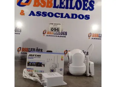LOTE 096 - 01 CÂMERA FULL-COLOR SMART WIFI IP. (NOVO) (NO ESTADO) ATENÇÃO! FAZER A VISITAÇÃO ANTES DE ARREMATAR, NÃO SABEMOS SE FUNCIONA. LEILÃO NÃO TEM GARANTIA E NEM DEVOLUÇÃO, SUJEITO A POSSÍVEIS AVARIAS VISÍVEIS/OCULTAS E/OU AUSÊNCIA DE COMPONENTES.
