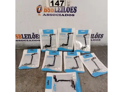 LOTE 147 - 08 DOC FLEX CONECTOR DE CARGA USB IPHONE X BRANCO. (NOVO) (NO ESTADO) ATENÇÃO! FAZER A VISITAÇÃO ANTES DE ARREMATAR, NÃO SABEMOS SE FUNCIONA. LEILÃO NÃO TEM GARANTIA E NEM DEVOLUÇÃO, SUJEITO A POSSÍVEIS AVARIAS VISÍVEIS/OCULTAS E/OU AUSÊNCIA DE COMPONENTES.