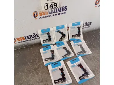 LOTE 149 - 08 DOC FLEX CONECTOR DE CARGA USB 7 PLUS BRANCO. (NOVO) (NO ESTADO) ATENÇÃO! FAZER A VISITAÇÃO ANTES DE ARREMATAR, NÃO SABEMOS SE FUNCIONA. LEILÃO NÃO TEM GARANTIA E NEM DEVOLUÇÃO, SUJEITO A POSSÍVEIS AVARIAS VISÍVEIS/OCULTAS E/OU AUSÊNCIA DE COMPONENTES.