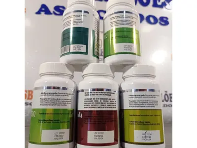 LOTE 244 - 05 SUPLEMENTOS FLORA REAL. (NOVO) (NO ESTADO) ATENÇÃO! FAZER A VISITAÇÃO ANTES DE ARREMATAR, NÃO SABEMOS SE FUNCIONA. LEILÃO NÃO TEM GARANTIA E NEM DEVOLUÇÃO, SUJEITO A POSSÍVEIS AVARIAS VISÍVEIS/OCULTAS E/OU AUSÊNCIA DE COMPONENTES.