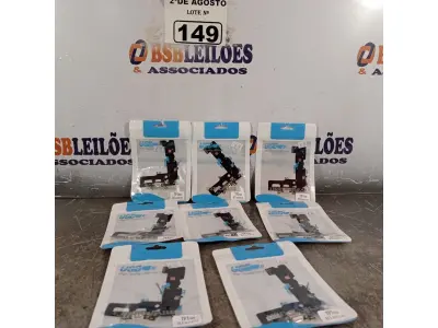 LOTE 149 - 08 DOC FLEX CONECTOR DE CARGA USB 7 PLUS BRANCO. (NOVO) (NO ESTADO) ATENÇÃO! FAZER A VISITAÇÃO ANTES DE ARREMATAR, NÃO SABEMOS SE FUNCIONA. LEILÃO NÃO TEM GARANTIA E NEM DEVOLUÇÃO, SUJEITO A POSSÍVEIS AVARIAS VISÍVEIS/OCULTAS E/OU AUSÊNCIA DE COMPONENTES.