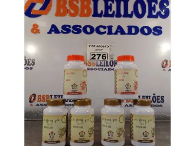 LOTE 276 - 06 SUPLEMENTOS. (NOVO) (NO ESTADO) ATENÇÃO! FAZER A VISITAÇÃO ANTES DE ARREMATAR, NÃO SABEMOS SE FUNCIONA. LEILÃO NÃO TEM GARANTIA E NEM DEVOLUÇÃO, SUJEITO A POSSÍVEIS AVARIAS VISÍVEIS/OCULTAS E/OU AUSÊNCIA DE COMPONENTES.