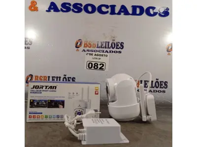 LOTE 082 - 01 CÂMERA FULL-COLOR SMART WIFI IP. (NOVO) (NO ESTADO) ATENÇÃO! FAZER A VISITAÇÃO ANTES DE ARREMATAR, NÃO SABEMOS SE FUNCIONA. LEILÃO NÃO TEM GARANTIA E NEM DEVOLUÇÃO, SUJEITO A POSSÍVEIS AVARIAS VISÍVEIS/OCULTAS E/OU AUSÊNCIA DE COMPONENTES.