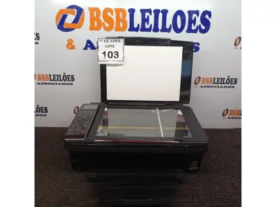 LOTE 103 - 01 IMPRESSORA EPSON TX410. (NO ESTADO) ATENÇÃO! FAZER A VISITAÇÃO ANTES DE ARREMATAR, NÃO SABEMOS SE FUNCIONA. LEILÃO NÃO TEM GARANTIA E NEM DEVOLUÇÃO, SUJEITO A POSSÍVEIS AVARIAS VISÍVEIS/OCULTAS E/OU AUSÊNCIA DE COMPONENTES.