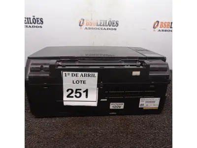 LOTE 251 - 01 IMPRESSORA EPSON TX410. (NO ESTADO) ATENÇÃO! FAZER A VISITAÇÃO ANTES DE ARREMATAR, NÃO SABEMOS SE FUNCIONA. LEILÃO NÃO TEM GARANTIA E NEM DEVOLUÇÃO, SUJEITO A POSSÍVEIS AVARIAS VISÍVEIS/OCULTAS E/OU AUSÊNCIA DE COMPONENTES.