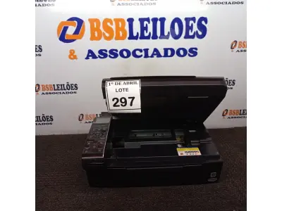 LOTE 297 - 01 IMPRESSORA EPSON TX410. (NO ESTADO) ATENÇÃO! FAZER A VISITAÇÃO ANTES DE ARREMATAR, NÃO SABEMOS SE FUNCIONA. LEILÃO NÃO TEM GARANTIA E NEM DEVOLUÇÃO, SUJEITO A POSSÍVEIS AVARIAS VISÍVEIS/OCULTAS E/OU AUSÊNCIA DE COMPONENTES.