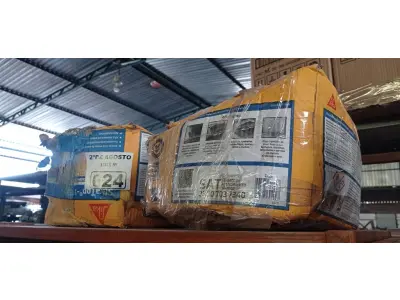 LOTE 624 - 02 CAIXAS SIKA TOP 100, REVESTIMENTO IMPERMEABILIZANTE SEMI-FLEXIVEL. (NO ESTADO) ATENÇÃO! FAZER A VISITAÇÃO ANTES DE ARREMATAR, NÃO SABEMOS SE FUNCIONA. LEILÃO NÃO TEM GARANTIA E NEM DEVOLUÇÃO, SUJEITO A POSSÍVEIS AVARIAS VISÍVEIS/OCULTAS E/OU AUSÊNCIA DE COMPONENTES.