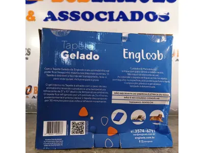 LOTE 550 - 01 TAPETE GELADO PARA REFRESCÂNCIA DE PET 50X90CM. (NOVO) (NO ESTADO) ATENÇÃO! FAZER A VISITAÇÃO ANTES DE ARREMATAR, NÃO SABEMOS SE FUNCIONA. LEILÃO NÃO TEM GARANTIA E NEM DEVOLUÇÃO, SUJEITO A POSSÍVEIS AVARIAS VISÍVEIS/OCULTAS E/OU AUSÊNCIA DE COMPONENTES.
