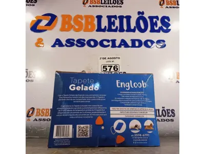 LOTE 576 - 01 TAPETE GELADO PARA REFRESCÂNCIA DE PET 50X65CM. (NOVO) (NO ESTADO) ATENÇÃO! FAZER A VISITAÇÃO ANTES DE ARREMATAR, NÃO SABEMOS SE FUNCIONA. LEILÃO NÃO TEM GARANTIA E NEM DEVOLUÇÃO, SUJEITO A POSSÍVEIS AVARIAS VISÍVEIS/OCULTAS E/OU AUSÊNCIA DE COMPONENTES.