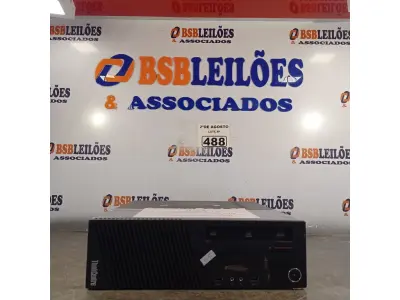 LOTE 488 - 01 CPU MARCA LENOVO INTEL CORE I5 4ª GERAÇÃO 3.20GHZ, 8GB DE RAM E HD 500GB. (NO ESTADO) ATENÇÃO! FAZER A VISITAÇÃO ANTES DE ARREMATAR, NÃO SABEMOS SE FUNCIONA. LEILÃO NÃO TEM GARANTIA E NEM DEVOLUÇÃO, SUJEITO A POSSÍVEIS AVARIAS VISÍVEIS/OCULTAS E/OU AUSÊNCIA DE COMPONENTES.