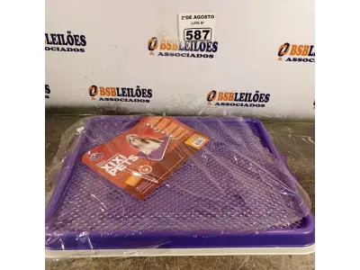 LOTE 587 - 01 SANITÁRIO HIGIÊNICO PERMANENTE PARA PETS. (NO ESTADO) (NOVO) ATENÇÃO! FAZER A VISITAÇÃO ANTES DE ARREMATAR, NÃO SABEMOS SE FUNCIONA. LEILÃO NÃO TEM GARANTIA E NEM DEVOLUÇÃO, SUJEITO A POSSÍVEIS AVARIAS VISÍVEIS/OCULTAS E/OU AUSÊNCIA DE COMPONENTES).