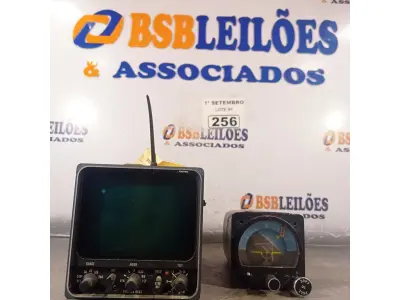 LOTE 256 - 01 INDICADOR DE GIRO/ALTITUDE RCA26BK-2. (NO ESTADO) ATENÇÃO! FAZER A VISITAÇÃO ANTES DE ARREMATAR, NÃO SABEMOS SE FUNCIONA. LEILÃO NÃO TEM GARANTIA E NEM DEVOLUÇÃO, SUJEITO A POSSÍVEIS AVARIAS VISÍVEIS/OCULTAS E/OU AUSÊNCIA DE COMPONENTES.