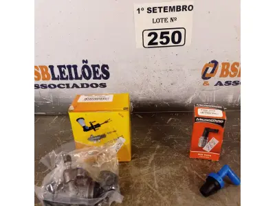LOTE 250 - 01 VÁLVULA PVC E 01 BURRINHO DE FREIO. (NO ESTADO) ATENÇÃO! FAZER A VISITAÇÃO ANTES DE ARREMATAR, NÃO SABEMOS SE FUNCIONA. LEILÃO NÃO TEM GARANTIA E NEM DEVOLUÇÃO, SUJEITO A POSSÍVEIS AVARIAS VISÍVEIS/OCULTAS E/OU AUSÊNCIA DE COMPONENTES.