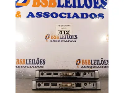 LOTE 012 - 02 TERMINAIS WYSE. (NO ESTADO) ATENÇÃO! FAZER A VISITAÇÃO ANTES DE ARREMATAR, NÃO SABEMOS SE FUNCIONA. LEILÃO NÃO TEM GARANTIA E NEM DEVOLUÇÃO, SUJEITO A POSSÍVEIS AVARIAS VISÍVEIS/OCULTAS E/OU AUSÊNCIA DE COMPONENTES.