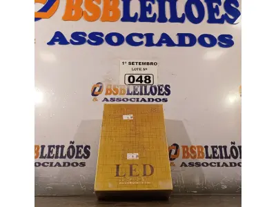 LOTE 048 - 01 PAR DE LÂMPADAS AUTOMOTIVA DE LED. (NO ESTADO) ATENÇÃO! FAZER A VISITAÇÃO ANTES DE ARREMATAR, NÃO SABEMOS SE FUNCIONA. LEILÃO NÃO TEM GARANTIA E NEM DEVOLUÇÃO, SUJEITO A POSSÍVEIS AVARIAS VISÍVEIS/OCULTAS E/OU AUSÊNCIA DE COMPONENTES.