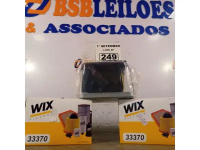 LOTE 249 - 02 FILTROS DIESEL WIX. (NO ESTADO) ATENÇÃO! FAZER A VISITAÇÃO ANTES DE ARREMATAR, NÃO SABEMOS SE FUNCIONA. LEILÃO NÃO TEM GARANTIA E NEM DEVOLUÇÃO, SUJEITO A POSSÍVEIS AVARIAS VISÍVEIS/OCULTAS E/OU AUSÊNCIA DE COMPONENTES.