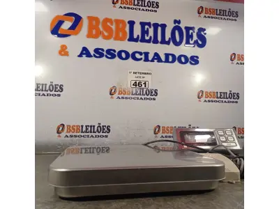 LOTE 461 - 01 BALANÇA PARA ALIMENTOS. (NO ESTADO) ATENÇÃO! FAZER A VISITAÇÃO ANTES DE ARREMATAR, NÃO SABEMOS SE FUNCIONA. LEILÃO NÃO TEM GARANTIA E NEM DEVOLUÇÃO, SUJEITO A POSSÍVEIS AVARIAS VISÍVEIS/OCULTAS E/OU AUSÊNCIA DE COMPONENTES.