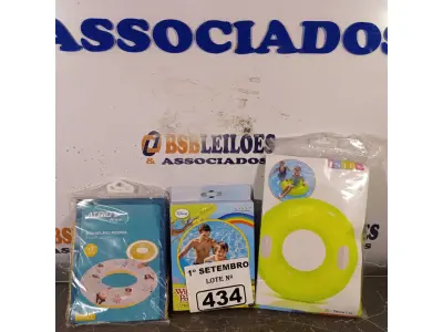LOTE 434 - 03 BOIAS INFANTIL. (NO ESTADO) ATENÇÃO! FAZER A VISITAÇÃO ANTES DE ARREMATAR, NÃO SABEMOS SE FUNCIONA. LEILÃO NÃO TEM GARANTIA E NEM DEVOLUÇÃO, SUJEITO A POSSÍVEIS AVARIAS VISÍVEIS/OCULTAS E/OU AUSÊNCIA DE COMPONENTES.