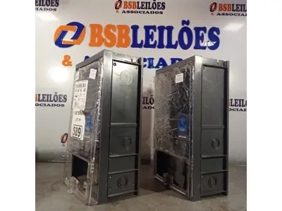 LOTE 589 - 02 QUADROS PARA MEDIDOR DE ENERGIA. (NO ESTADO) ATENÇÃO! FAZER A VISITAÇÃO ANTES DE ARREMATAR, NÃO SABEMOS SE FUNCIONA. LEILÃO NÃO TEM GARANTIA E NEM DEVOLUÇÃO, SUJEITO A POSSÍVEIS AVARIAS VISÍVEIS/OCULTAS E/OU AUSÊNCIA DE COMPONENTES.