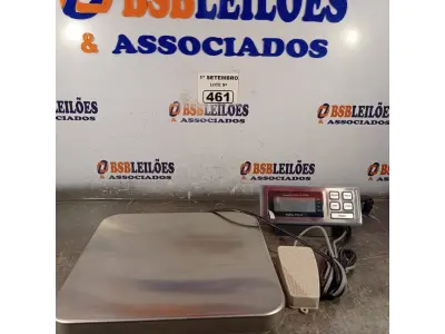 LOTE 461 - 01 BALANÇA PARA ALIMENTOS. (NO ESTADO) ATENÇÃO! FAZER A VISITAÇÃO ANTES DE ARREMATAR, NÃO SABEMOS SE FUNCIONA. LEILÃO NÃO TEM GARANTIA E NEM DEVOLUÇÃO, SUJEITO A POSSÍVEIS AVARIAS VISÍVEIS/OCULTAS E/OU AUSÊNCIA DE COMPONENTES.