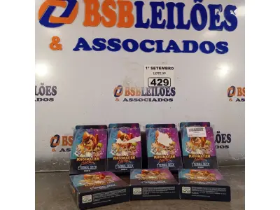 LOTE 429 - 07 CAIXAS COM CARDS KROSMASTER. (NO ESTADO) ATENÇÃO! FAZER A VISITAÇÃO ANTES DE ARREMATAR, NÃO SABEMOS SE FUNCIONA. LEILÃO NÃO TEM GARANTIA E NEM DEVOLUÇÃO, SUJEITO A POSSÍVEIS AVARIAS VISÍVEIS/OCULTAS E/OU AUSÊNCIA DE COMPONENTES.