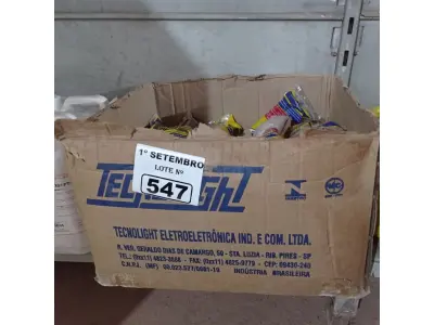 LOTE 547 - 01 LOTE COM VÁRIOS REATORES PARA LÂMPADAS FLUORESCENTE MARCAS E MODELOS DIVERSOS. (NO ESTADO) ATENÇÃO! FAZER A VISITAÇÃO ANTES DE ARREMATAR, NÃO SABEMOS SE FUNCIONA. LEILÃO NÃO TEM GARANTIA E NEM DEVOLUÇÃO, SUJEITO A POSSÍVEIS AVARIAS VISÍVEIS/OCULTAS E/OU AUSÊNCIA DE COMPONENTES.