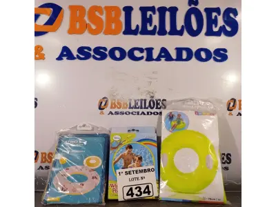 LOTE 434 - 03 BOIAS INFANTIL. (NO ESTADO) ATENÇÃO! FAZER A VISITAÇÃO ANTES DE ARREMATAR, NÃO SABEMOS SE FUNCIONA. LEILÃO NÃO TEM GARANTIA E NEM DEVOLUÇÃO, SUJEITO A POSSÍVEIS AVARIAS VISÍVEIS/OCULTAS E/OU AUSÊNCIA DE COMPONENTES.