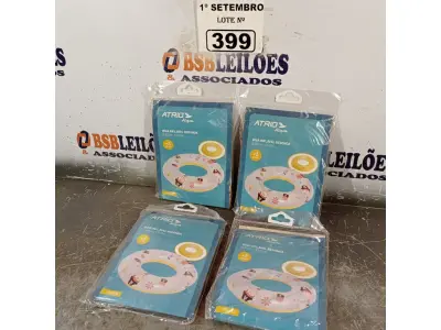LOTE 399 - 04 BOIAS INFANTIL REDONDA. (NO ESTADO) ATENÇÃO! FAZER A VISITAÇÃO ANTES DE ARREMATAR, NÃO SABEMOS SE FUNCIONA. LEILÃO NÃO TEM GARANTIA E NEM DEVOLUÇÃO, SUJEITO A POSSÍVEIS AVARIAS VISÍVEIS/OCULTAS E/OU AUSÊNCIA DE COMPONENTES.