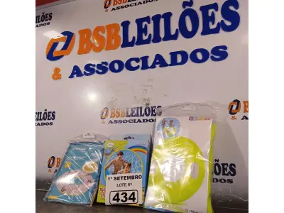LOTE 434 - 03 BOIAS INFANTIL. (NO ESTADO) ATENÇÃO! FAZER A VISITAÇÃO ANTES DE ARREMATAR, NÃO SABEMOS SE FUNCIONA. LEILÃO NÃO TEM GARANTIA E NEM DEVOLUÇÃO, SUJEITO A POSSÍVEIS AVARIAS VISÍVEIS/OCULTAS E/OU AUSÊNCIA DE COMPONENTES.