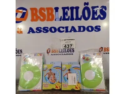 LOTE 437 - 04 BOIAS INFANTIL. (NO ESTADO) ATENÇÃO! FAZER A VISITAÇÃO ANTES DE ARREMATAR, NÃO SABEMOS SE FUNCIONA. LEILÃO NÃO TEM GARANTIA E NEM DEVOLUÇÃO, SUJEITO A POSSÍVEIS AVARIAS VISÍVEIS/OCULTAS E/OU AUSÊNCIA DE COMPONENTES.