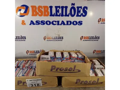 LOTE 318 - 01 LOTE COM GRANDE QUANTIDADE DE REATORES PARA LÂMPADAS FLUORESCENTES 1X40W. (NO ESTADO) ATENÇÃO! FAZER A VISITAÇÃO ANTES DE ARREMATAR, NÃO SABEMOS SE FUNCIONA. LEILÃO NÃO TEM GARANTIA E NEM DEVOLUÇÃO, SUJEITO A POSSÍVEIS AVARIAS VISÍVEIS/OCULTAS E/OU AUSÊNCIA DE COMPONENTES.