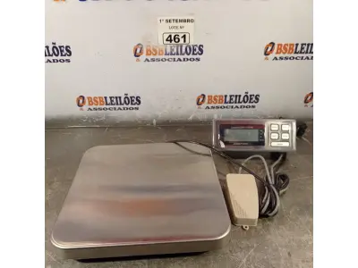 LOTE 461 - 01 BALANÇA PARA ALIMENTOS. (NO ESTADO) ATENÇÃO! FAZER A VISITAÇÃO ANTES DE ARREMATAR, NÃO SABEMOS SE FUNCIONA. LEILÃO NÃO TEM GARANTIA E NEM DEVOLUÇÃO, SUJEITO A POSSÍVEIS AVARIAS VISÍVEIS/OCULTAS E/OU AUSÊNCIA DE COMPONENTES.