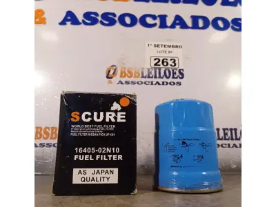 LOTE 263 - 01 FILTRO DE ÓLEO DA NISSAN. (NO ESTADO) ATENÇÃO! FAZER A VISITAÇÃO ANTES DE ARREMATAR, NÃO SABEMOS SE FUNCIONA. LEILÃO NÃO TEM GARANTIA E NEM DEVOLUÇÃO, SUJEITO A POSSÍVEIS AVARIAS VISÍVEIS/OCULTAS E/OU AUSÊNCIA DE COMPONENTES.