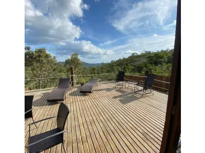 LOTE 001 - 01 LINDA CASA EM SÃO JORGE (MUNICÍPIO ALTO PARAÍSO), NO CORAÇÃO DA CHAPADA DOS VEADEIROS.    CASA DE 130M2, LOTE DA CASA 450M² APROXIMADA. (NO ESTADO)  (DOCUMENTAÇÃO CESSÃO DE DIREITO)
