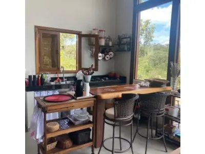 LOTE 001 - 01 LINDA CASA EM SÃO JORGE (MUNICÍPIO ALTO PARAÍSO), NO CORAÇÃO DA CHAPADA DOS VEADEIROS.    CASA DE 130M2, LOTE DA CASA 450M² APROXIMADA. (NO ESTADO)  (DOCUMENTAÇÃO CESSÃO DE DIREITO)