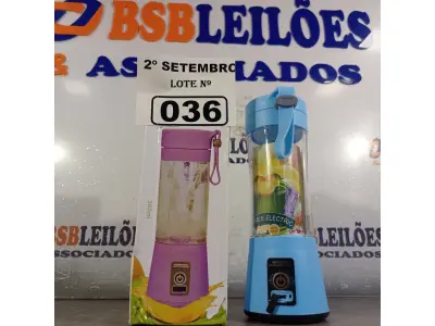LOTE 036 - 01 LIQUIDIFICADOR PORTÁTIL. (NO ESTADO) ATENÇÃO! FAZER A VISITAÇÃO ANTES DE ARREMATAR, NÃO SABEMOS SE FUNCIONA. LEILÃO NÃO TEM GARANTIA E NEM DEVOLUÇÃO, SUJEITO A POSSÍVEIS AVARIAS VISÍVEIS/OCULTAS E/OU AUSÊNCIA DE COMPONENTES.