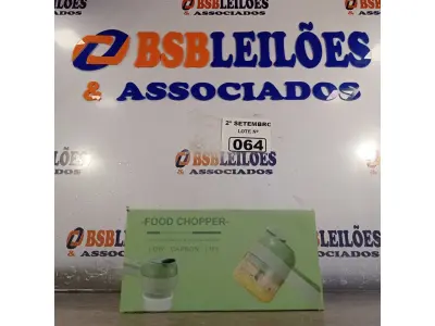 LOTE 064 - 01 TRITURADOR DE ALIMENTOS. (NO ESTADO) ATENÇÃO! FAZER A VISITAÇÃO ANTES DE ARREMATAR, NÃO SABEMOS SE FUNCIONA. LEILÃO NÃO TEM GARANTIA E NEM DEVOLUÇÃO, SUJEITO A POSSÍVEIS AVARIAS VISÍVEIS/OCULTAS E/OU AUSÊNCIA DE COMPONENTES.