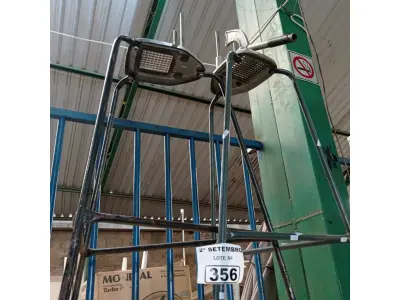LOTE 356 - 02 CORTADORES DE BATATAS COM AVARIAS. (NO ESTADO) ATENÇÃO! FAZER A VISITAÇÃO ANTES DE ARREMATAR, NÃO SABEMOS SE FUNCIONA. LEILÃO NÃO TEM GARANTIA E NEM DEVOLUÇÃO, SUJEITO A POSSÍVEIS AVARIAS VISÍVEIS/OCULTAS E/OU AUSÊNCIA DE COMPONENTES.