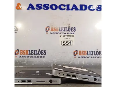 LOTE 551 - 02 TERMINAIS WYSE. (NO ESTADO) ATENÇÃO! FAZER A VISITAÇÃO ANTES DE ARREMATAR, NÃO SABEMOS SE FUNCIONA. LEILÃO NÃO TEM GARANTIA E NEM DEVOLUÇÃO, SUJEITO A POSSÍVEIS AVARIAS VISÍVEIS/OCULTAS E/OU AUSÊNCIA DE COMPONENTES.